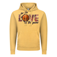 Vintage Mustard basketball love of the game Vintage Hoodie - JahusDesignShop