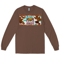 Chestnut being a mom makes my life complete license plate Long Sleeve Tee - Artiststas