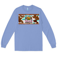 Colony Blue being a mom makes my life complete license plate Long Sleeve Tee - Artiststas