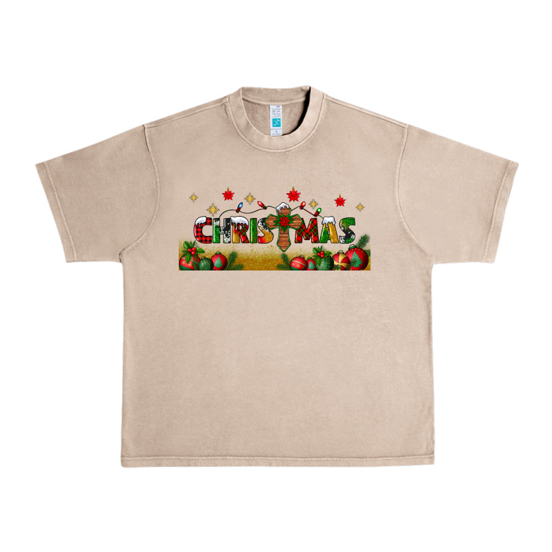 Christmas With Christmas Cross Libbey Glass Urban Heavy Tee by BundleAndBundleShop | Teevron