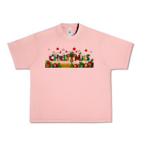 Salmon christmas with christmas cross libbey glass Urban Heavy Tee - BundleAndBundleShop
