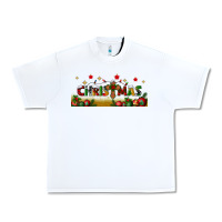 White christmas with christmas cross libbey glass Urban Heavy Tee - BundleAndBundleShop