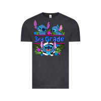 Vintage Black preview flower stitch 3rd grade Vintage Tee - AdoDesignShop