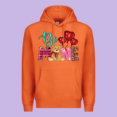 Valentine's Day Be Mine Tedybear Premium Hoodie Designed By Ranaportraitstore