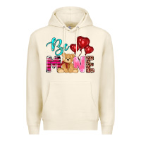 Tofu valentine's day be mine tedybear Premium Hoodie - RanaPortraitStore