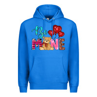 True Royal valentine's day be mine tedybear Premium Hoodie - RanaPortraitStore