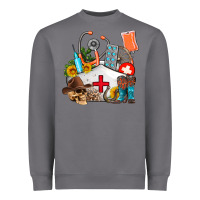 Storm nurse  summer Heavyweight Sweatshirt - AdoDesignShop