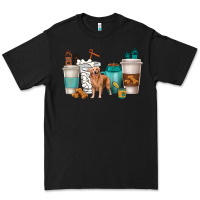 Black golden retriever dog coffee cups Premium Tee - texasbilliewilder