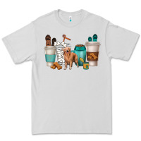 Dove Grey golden retriever dog coffee cups Premium Tee - texasbilliewilder