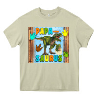 Mossy papa saurus Heavy Core Tee - Artiststas