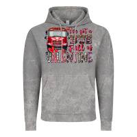 Cloud Rock I've got bus full of Valentine Vintage Hoodie - RacoonDesign