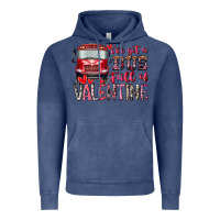 Vintage Denim I've got bus full of Valentine Vintage Hoodie - RacoonDesign