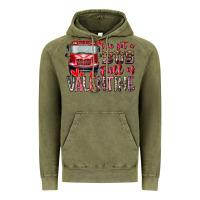 Vintage Olive I've got bus full of Valentine Vintage Hoodie - RacoonDesign