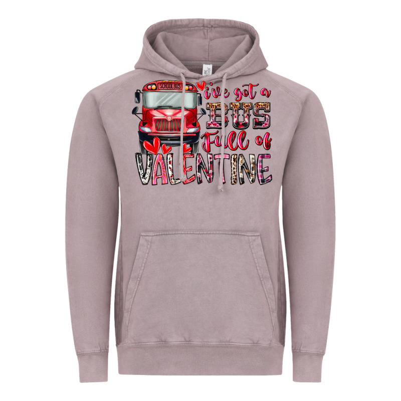 I've Got Bus Full Of Valentine Vintage Hoodie by RacoonDesign | Teevron