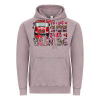 Vintage Zinc I've got bus full of Valentine Vintage Hoodie - RacoonDesign