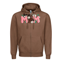 Chestnut horse mom Zipper Hoodie - MaliasSmallBusiness