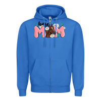 True Royal horse mom Zipper Hoodie - MaliasSmallBusiness