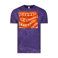 Cloud Purple orange glitter heart Vintage Tee - JahusDesignShop