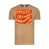 Vintage Camel orange glitter heart Vintage Tee - JahusDesignShop