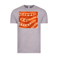 Vintage Zinc orange glitter heart Vintage Tee - JahusDesignShop
