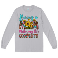 Moon Dust being a mom makes my life complete Long Sleeve Tee - Artiststas