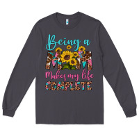 Smoke being a mom makes my life complete Long Sleeve Tee - Artiststas