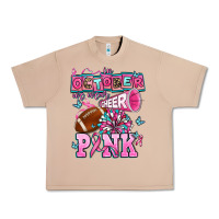 Burro in october we wear cheer pink football Urban Heavy Tee - AdoDesignShop