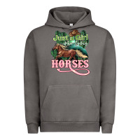 Pigment Tornado Just a girl who loves Horses Urban Hoodie - HowdyJamesFarm