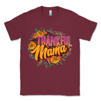 Burgundy thankful mama Classic Tee - JahusDesignShop