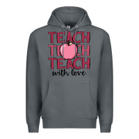 Rock teach with love Premium Hoodie - JahusDesignShop