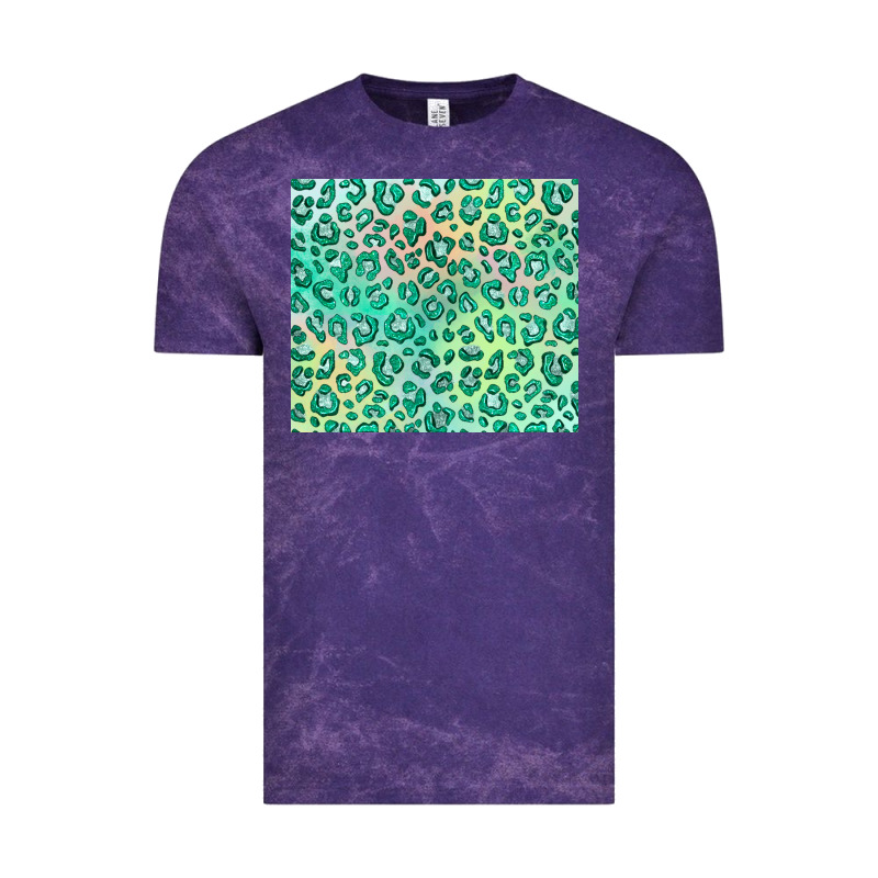 Green Leopard Glitter Vintage Tee by JahusDesignShop | Teevron
