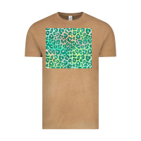 Vintage Camel green leopard glitter Vintage Tee - JahusDesignShop