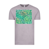 Vintage Zinc green leopard glitter Vintage Tee - JahusDesignShop