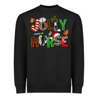 Black jolly nurse Heavyweight Sweatshirt - AdoDesignShop