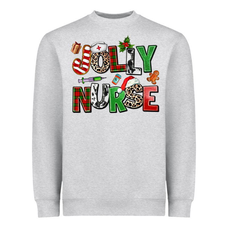 Jolly Nurse Heavyweight Sweatshirt by AdoDesignShop | Teevron
