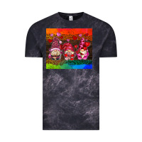 Cloud Black valentines day gnome Vintage Tee - AdoDesignShop