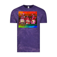 Cloud Purple valentines day gnome Vintage Tee - AdoDesignShop