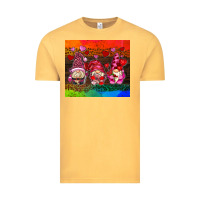 Vintage Mustard valentines day gnome Vintage Tee - AdoDesignShop