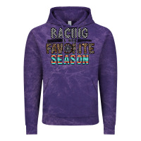 Cloud Purple racing is my favorite season Vintage Hoodie - CowhideDigitalArt