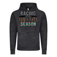 Vintage Black racing is my favorite season Vintage Hoodie - CowhideDigitalArt