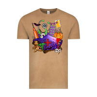 Vintage Camel zombie nurse   halloween Vintage Tee - AdoDesignShop