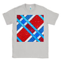 Moon Dust Glitter 4th Of July Seamless Pattern Classic Tee - BundleAndBundleShop