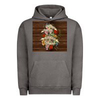 Pigment Tornado kinda emotional with skeleton Urban Hoodie - TumblerDesignByShophia