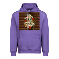Tulip kinda emotional with skeleton Urban Hoodie - TumblerDesignByShophia