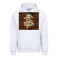 White kinda emotional with skeleton Urban Hoodie - TumblerDesignByShophia