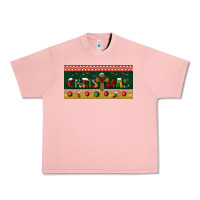 Christmas With Cross License Plate Urban Heavy Tee | Teevron