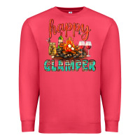 Cardinal Happy Glamper Camp Premium Sweatshirt - BundleAndBundleShop