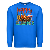 True Royal Happy Glamper Camp Premium Sweatshirt - BundleAndBundleShop