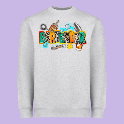 Bartender Heavyweight Sweatshirt Designed By Adodesignshop