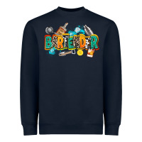 Navy bartender Heavyweight Sweatshirt - AdoDesignShop